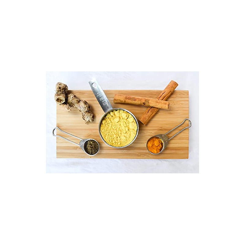 Golden Milk/Leche Dorada - Sin azúcar, Sin gluten, Vegano, 100%