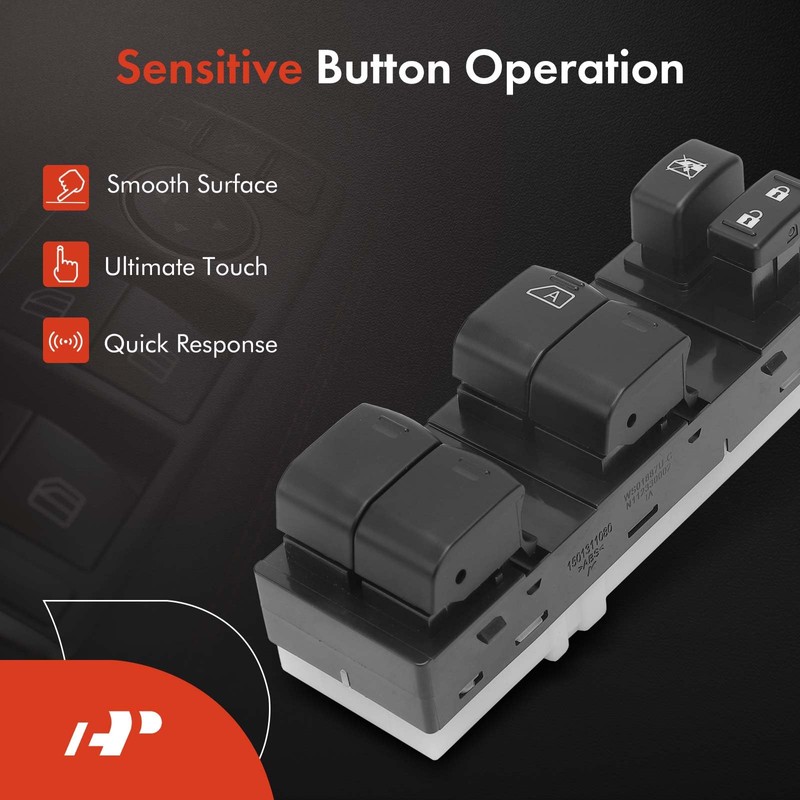 A-Premium Master Power Window Switch Compatible with Nissan Rogue 2010-2013,