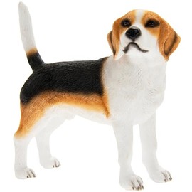 The Leonardo Collection Beagle Dog For Home Decor & Gifts | Resin Animal Ornaments For Room Decor & Office Desk | Elevate Your Room with Lovely Statues - Beagle Dog