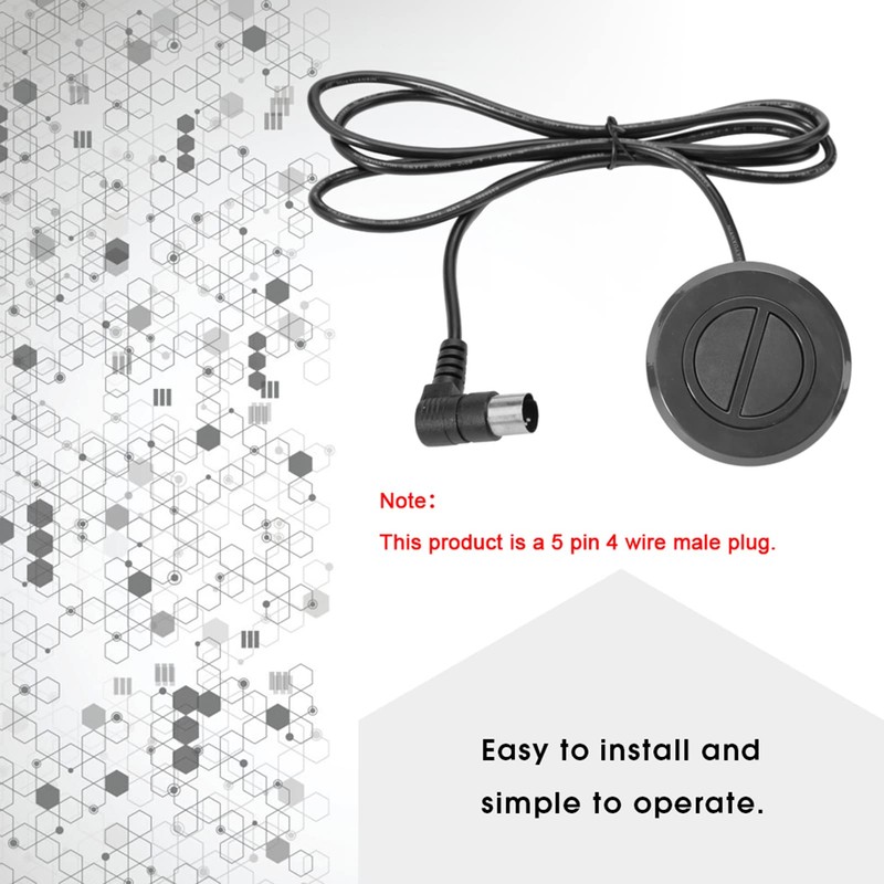Electric Recliner Chair Sofa Switch Controller 2 Buttons Round Switch
