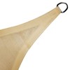 Triangular Sun Sail, 3 m, Sand Colour, Sun Protection without