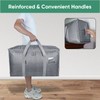 BALEINE 6-Pack Oversized Moving Bags with Reinforced Handles, Heavy-Duty Storage