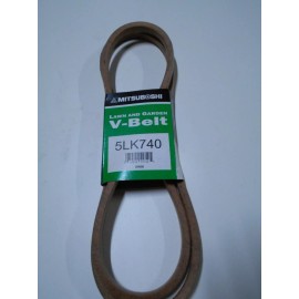 mitsuboshi 5/8"  Mitsuboshi Industrial & Lawn Mower Belt  5LK740    (5/8 X 74")