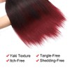 AFNOTE Braiding Hair Pre Stretched,Ombre Braiding Hair Extensions for Women