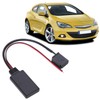 23cm Bluetooth AUX IN Adapter Module 12Pin Wireless Black Replacement