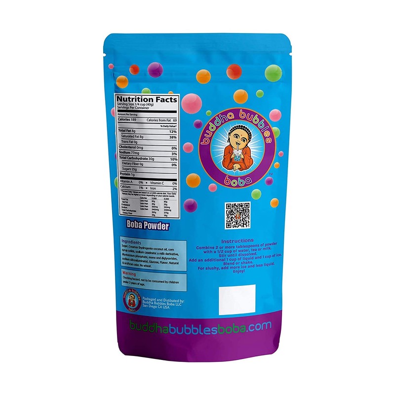 Premium TARO Boba/Bubble Tea Drink Mix Powder By Buddha Bubbles