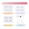 Emery Emily Bottom Eyelash Seals, 5 Types, 25 Pairs Lower