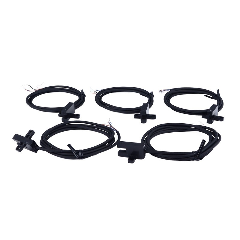 5Pcs Photoelectric Switch U Groove Shape Beam Sensor Limit NO