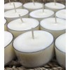 Soy Tealight Candles - 25 Unscented - All Natural Color