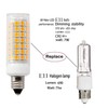 E11 LED Bulb Dimmable, Replace E11 100W 75W Halogen Bulb,