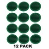 2" Round Green or Tan Plastic Louver Soffit Air Vent