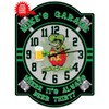 Decorative Concepts Rat Fink Beer Thirty Customized Green Garage Clock