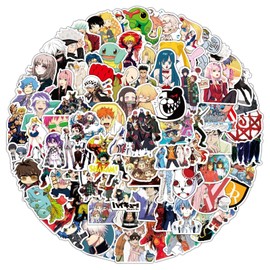 Anime collection Stickers 100Pcs for Suitcase Skateboard Laptop Computer Water Bottles Car Teens Boys Girls Decal Waterproof Sticker