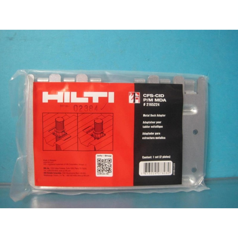 hilti 10 Pairs (20 Plates) Hilti CFS-CID P/M MDA Metal