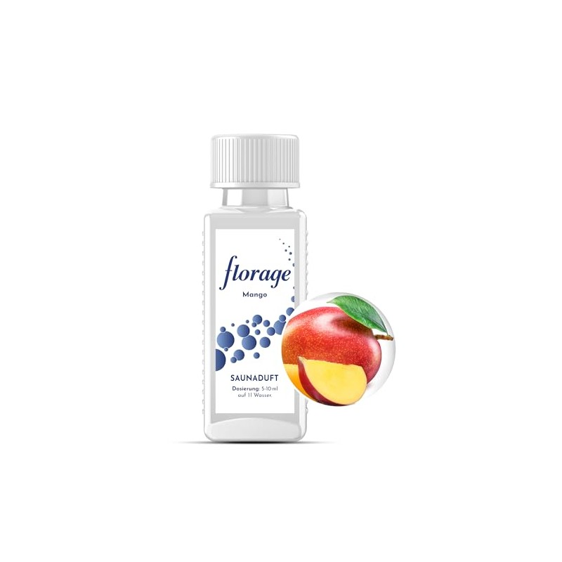 Florage 100 ml Sauna Infusion MANGO – 50 Years of