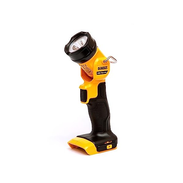 DeWalt DCL040-XJ 18V XR Lithium-Ion Body Only Cordless Torch, Black/Yellow,