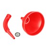 Relaxdays Funnel Set, 5 Sizes, Universal Funnel with Hose and