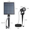 T-SUN 2W Solar Spotlights, LED Solar Powered Landscape Lights Outdoor