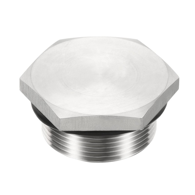 PATIKIL M32x1.5 Male Plug, 1 Pack Waterproof Dustproof 304 Stainless