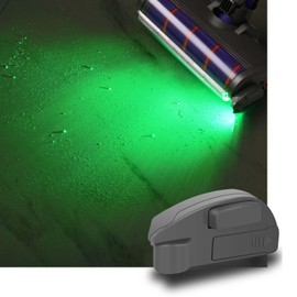 tewisefaok Vacuum Cleaner Dust Display LED Lamp, Reveal Microscopic Dust & Illuminate Invisible Pet Hair Cat Dog Fur, Vacuum Cleaner Accessories