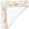 TupTam Baby Changing Mat with Cotton Cover Patterned Giraffe Beige