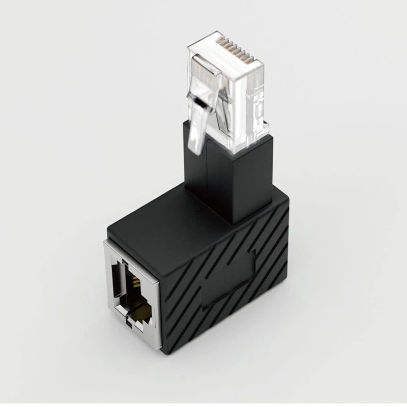 Airlia Setagaya Electric Nakamachi 4-chome LAN Connector, L Shape, Angle