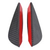4pcs Car Front Bumper Fins Lip Spoiler Canards Trim Kit,