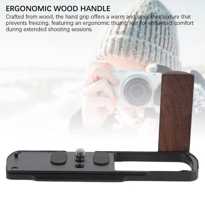 L Shaped Handle with Quick Release Plate, L Aluminum Alloy