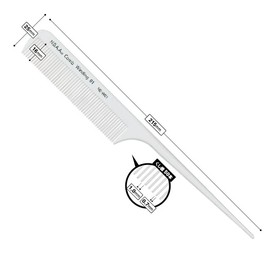 N.B.A.A Winding Comb 01 Gray