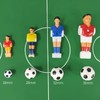 PIQIUQIU Set of 8 table football balls, high quality quiet