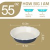 Sweejar Ceramic Pie Pan, 10 Inch Round Baking Dish, Non-Stick