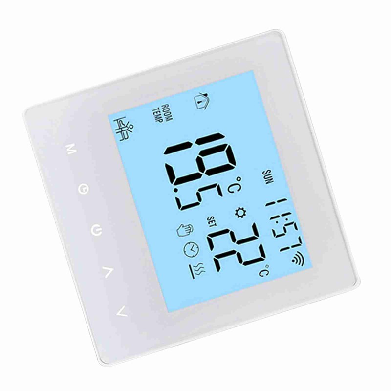 Smart Tuya WiFi Thermostat 16A Digital Programmable LCD Display Underfloor