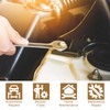 sourcing map Super Thin Open End spanners Metric, 6mm x