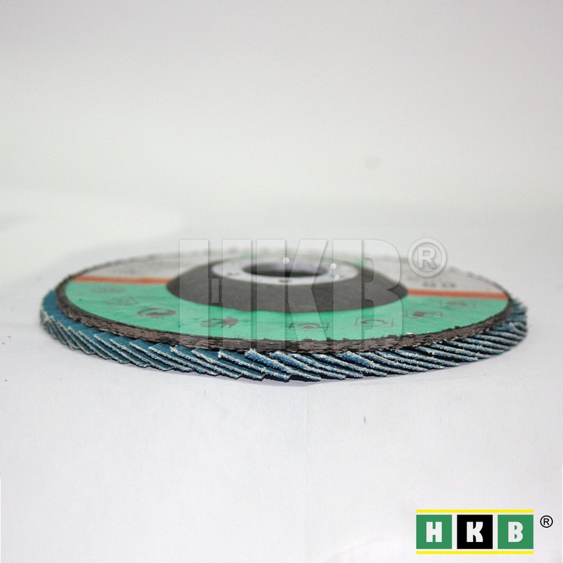 HKB ® Pack of 8 Flap Sanding Discs 2x Grit