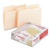 Pendaflex File Folders, Letter Size, Manila, 1/2 Cut, 100/BX (752