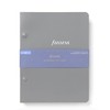 FILOFAX Personal Size Organizer Refill Storage Binder, 7.08-inch Height, Grey