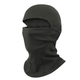 EOMECUIGAO Balaclava Ski Mask, Windproof Full Face Mask, Hooded Warm Mask, Shiesty Mask, Breathable Face Cover for Winter Outdoor(Black)