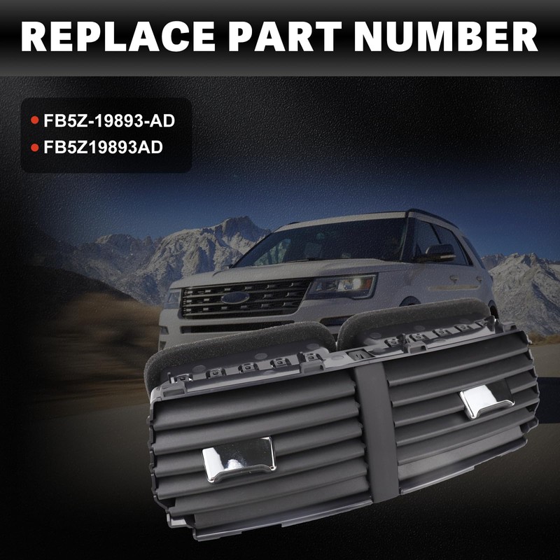 USTAR Center Dashboard Air Outlet Louver A/C Heater Vent Compatible