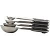 OXO Stainless Steel Measuring Spoon Set, Silver, 4-Piece