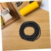 Epdm Tira de Sellado Redonda para Muebles Negra y Gabinetes
