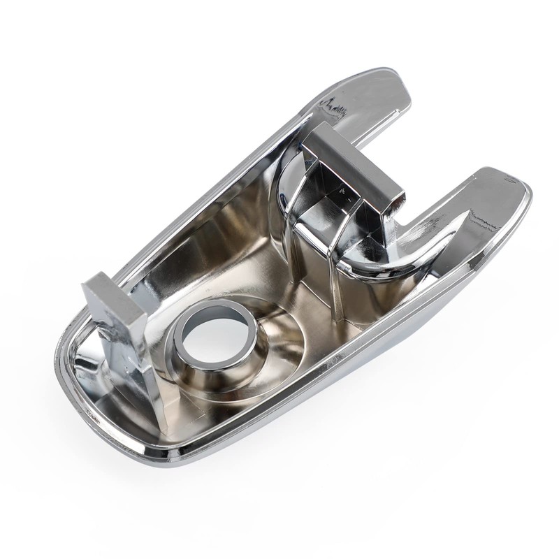 Artudatech Front Driver Exterior Door Handle Lock Cylinder Cap Chrome