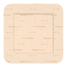 Mepilex Border Flex Lite Silicone Foam Dressing, 6 x 6 Inch (BX/5)