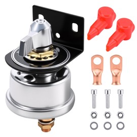 FEITON 200A Battery Shut Off Switch 12v Heavy Duty Battery Cut Off Switch with Side Post Mounting Bracket for Car, Truck, RV, Yacht, Boat