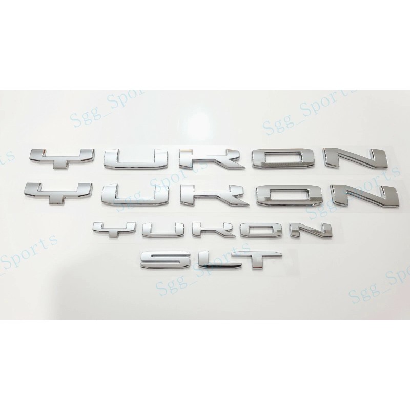 GMC 4PCS GMC 2021-2023 Yukon Yukon XL Doors Rear Chrome