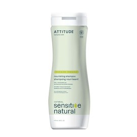 ATTITUDE Sensitive Skin, Hypoallergenic Nourishing Shampoo, Avocado Oil, 16 Fluid Ounce
