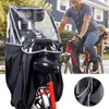 Children Bicycle Raincoat Bicycle Rainproof Cover Rain Protection Bike Back