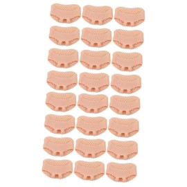 LALAFINA 24pcs Metatarsal Gel Foot Pads for High Heels Skin Color Forefoot Cushion Insoles for Women Soft Toe Supports for Comfort Balance