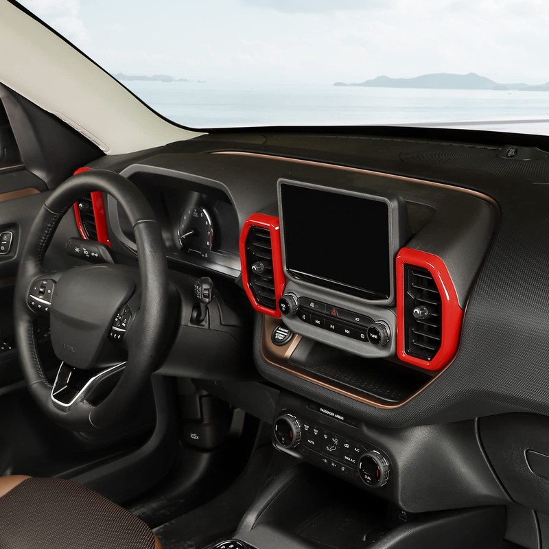 Linskip Dash Air Vents Trim Compatible with Ford Bronco Sport