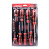 DEKTON DT65267 Screwdriver, Black/Red, Set of 8 Piece