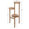 Kate and Laurel Fitley Modern 3 Tier Freestanding Plant Stand,